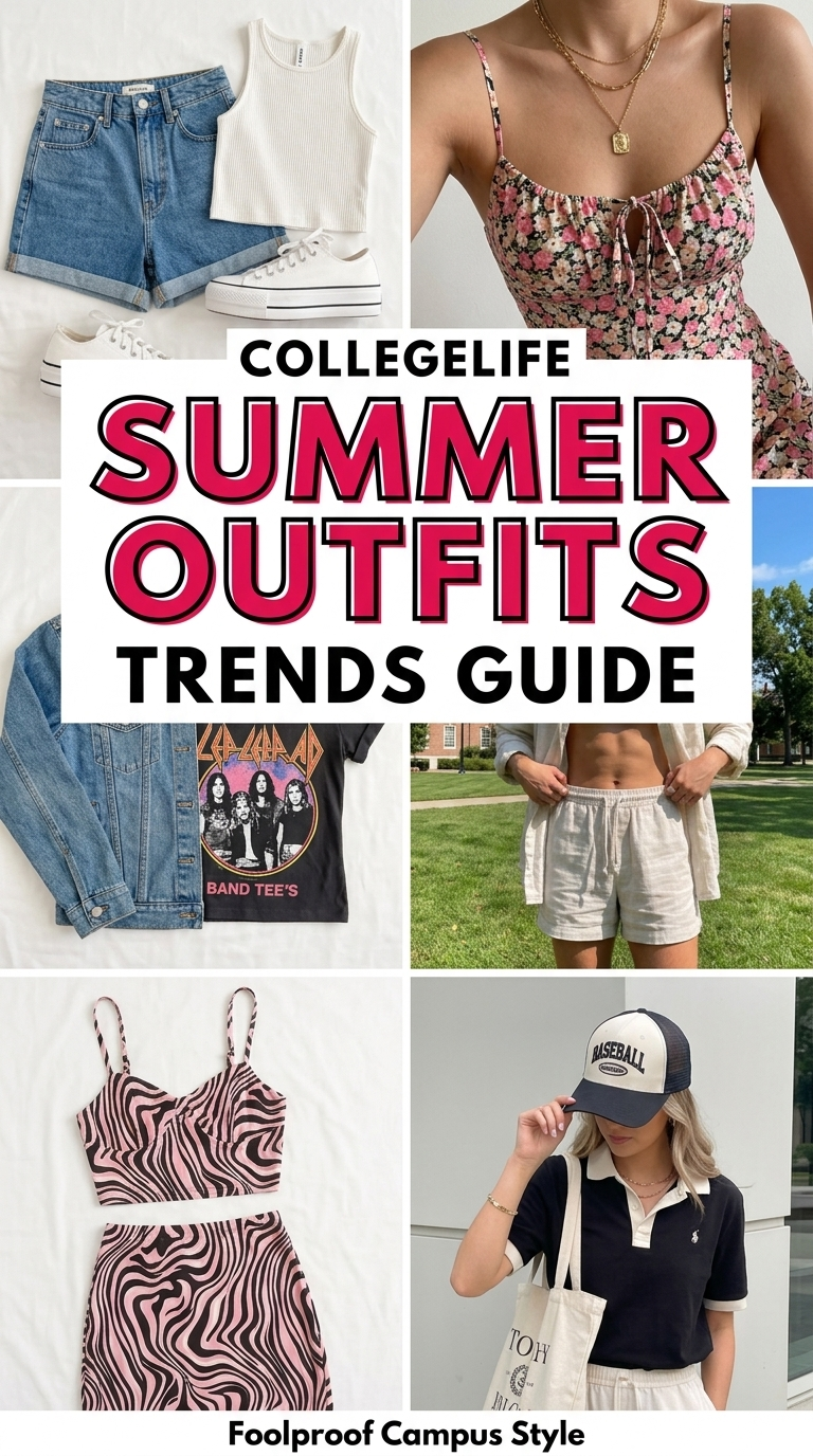Ditch the Dorm Uniform: Your Ultimate Guide to Effortless Summer Campus Style