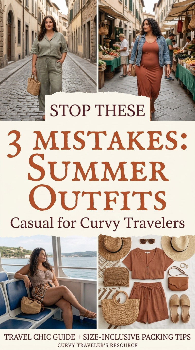Sweat-Free & Chic: The Ultimate Curvy Travel Capsule for Hot Summer Days