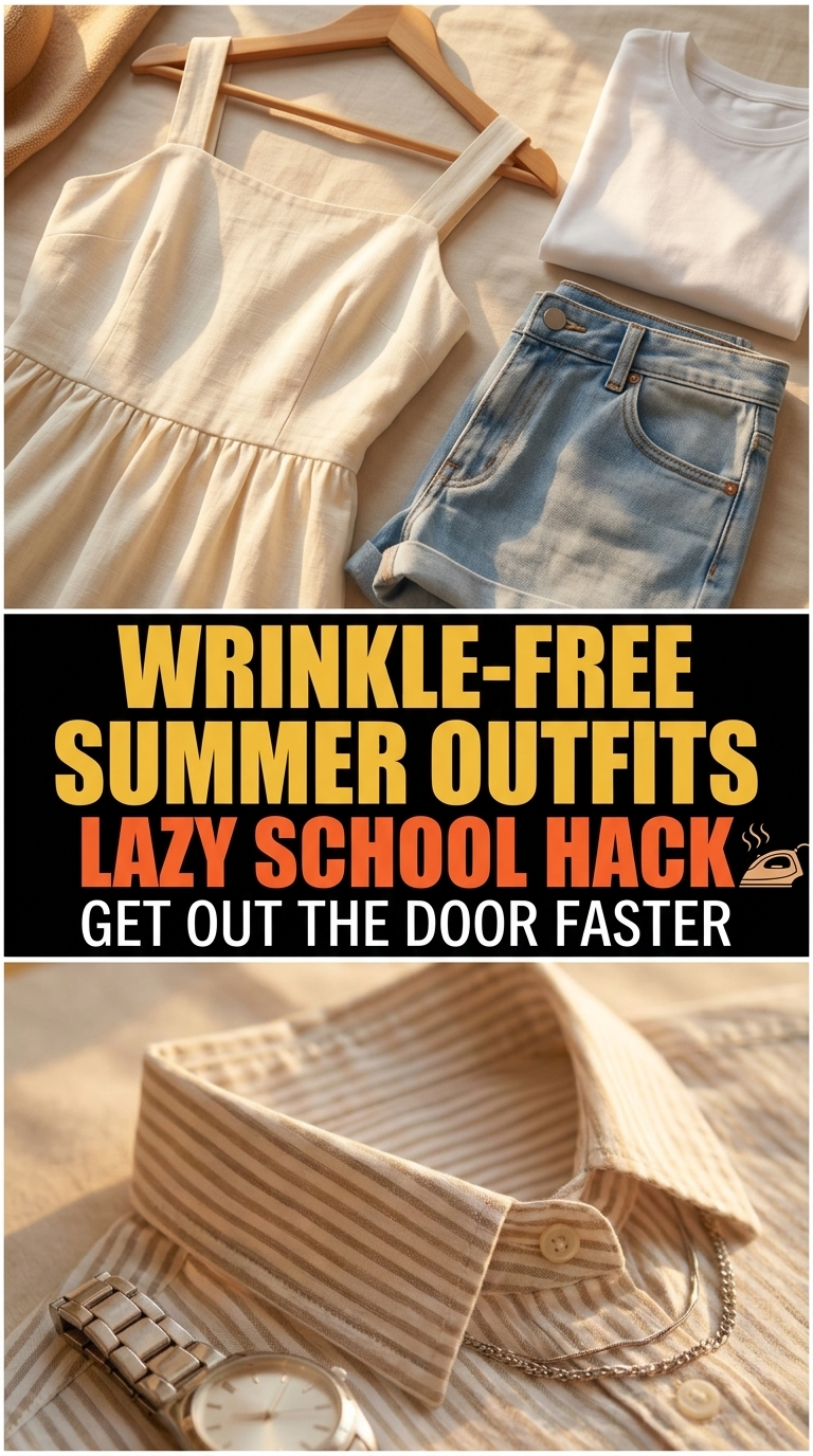 Summer School Essentials: Wrinkle-Free Looks for the Busy Commuter