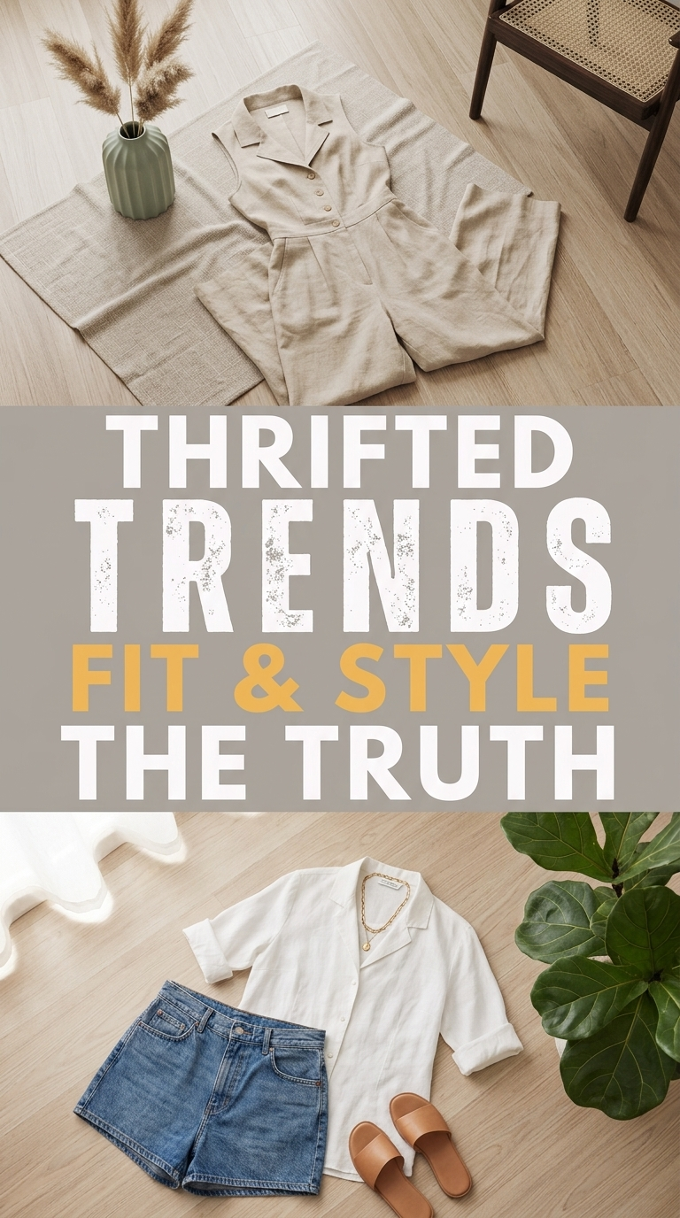 Thrifted & Trendy Your Ultimate Guide to Summer Style From Secondhand Stores