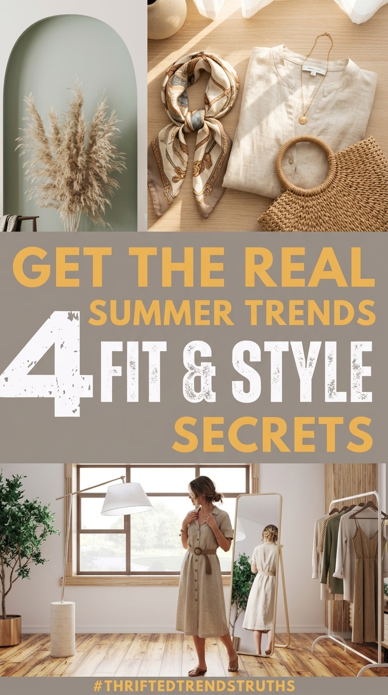 Sustainable Summer Style: Find Your Next Favorite Outfit at the Thrift Store