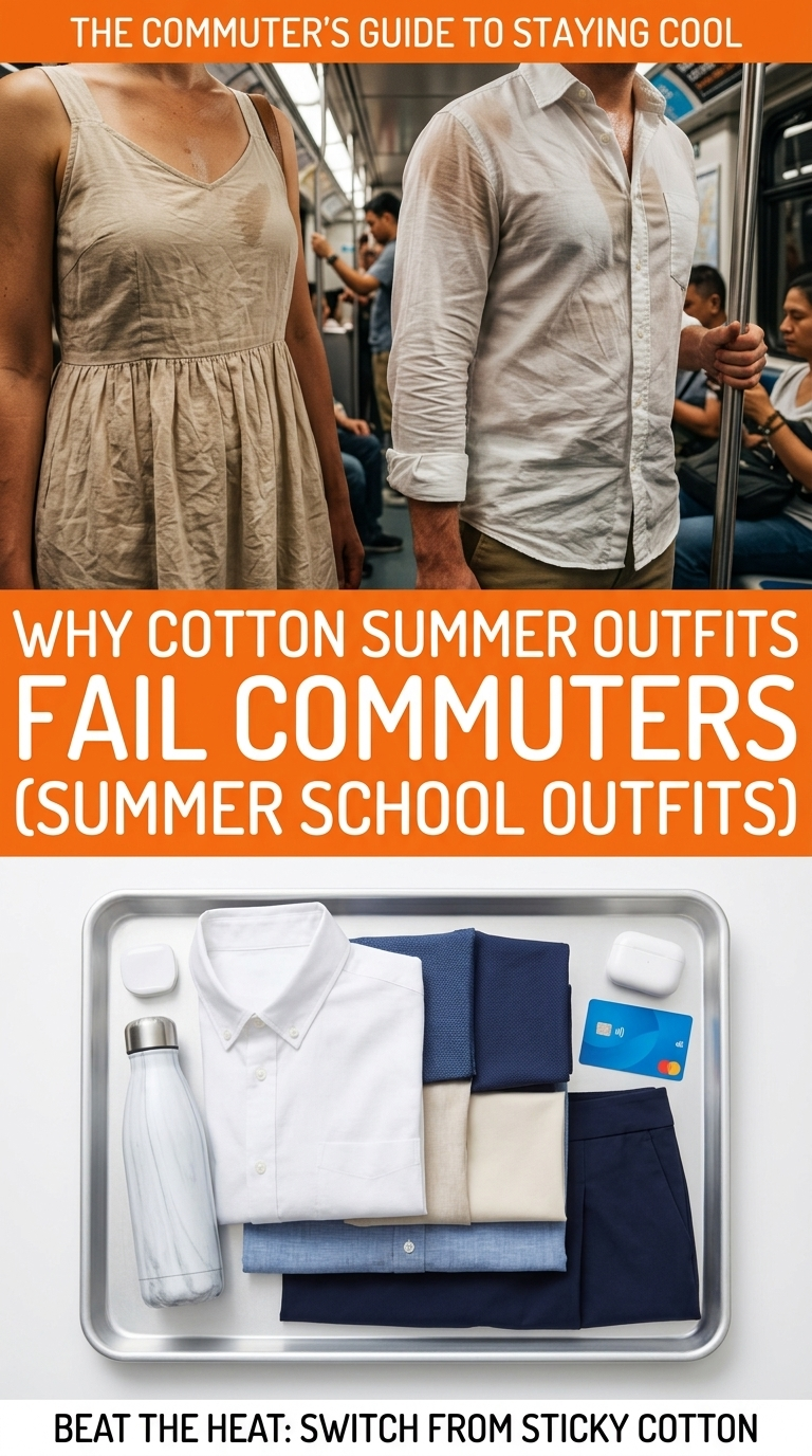 The Commuter Capsule: Summer School Outfits That Actually Survive the Ride